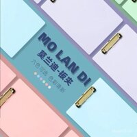 Bìa hồ sơ Morandi A4, bìa hồ sơ ghi chép cuộc họp, bìa viết dọc A5, bìa cứng A6, bìa hồ sơ menu