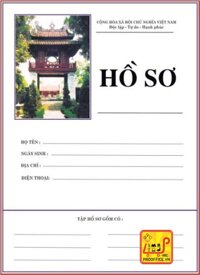 Bìa hồ sơ xin việc có dây loại 1 HN