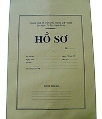 Bìa hồ sơ xin việc màu A4