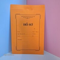 Bìa hồ sơ xin việc vàng F4 (Định lượng 100gsm)