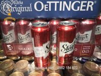 Bia hoa quả Steiger Radler việt quất 0.0% không cồn thùng 24 lon 500ml