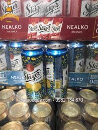 Bia hoa quả Steiger Radler chanh 0.0% không cồn Hà Nội