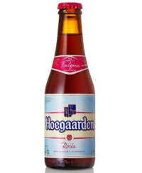 Bia Hoegaarden Rosée chai 250ml - bia ngọt vị hoa hồng 3% vol