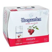 Bia Hoegaarden Rosee lốc 6 lon x 330ml