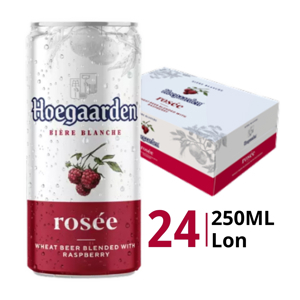 Bia Hoegaarden Rosée - thùng 24, chai 250ml