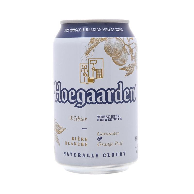 Bia Hoegaarden White 4.9% - lon 330ml