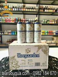 Bia Hoegaarden White (trắng) 5% thùng 12 lon 500ml
