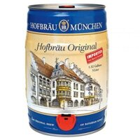 Bia Hofbrau Original 5,1% Đức – bom 5l