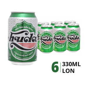 Bia Huda 4.7% Lốc 6 lon 330ml