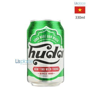 Bia Huda 4.7% lon 330ml