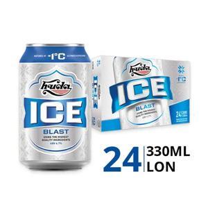 Bia Huda Ice Blast 4.7% Thùng 24 lon 330ml