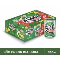 Bia Huda lon - 1 thùng 24 lon 330ml