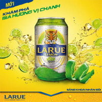 Bia hương vị chanh Larue Lemon 2.7% vol Lon 330ml