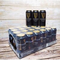 Bia Ireland Guinness Draught Stout 4.2% - 1 thùng 24 lon 440ml