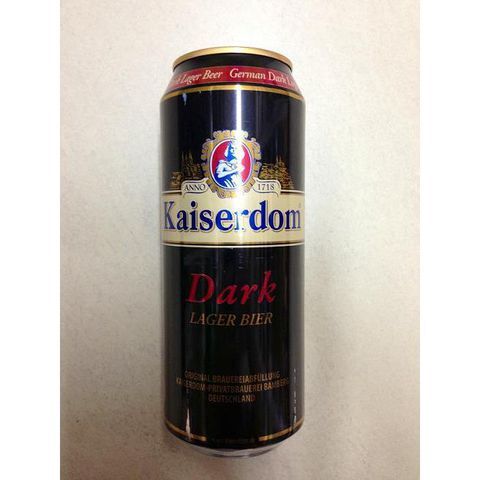 Bia Kaiserdom Dark Lager 4.7% - Lon 500ml