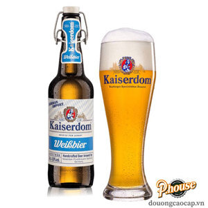 Bia Kaiserdom Hefe Weissbier 4.7% Thùng 12 lon x 1000ml