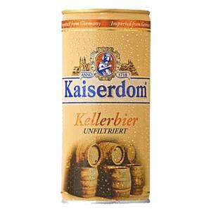 Bia Kaiserdom Kellerbier 4.7% Lon 1000ml