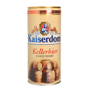 Bia Kaiserdom Kellerbier 4.7% Thùng 12 lon 1000ml