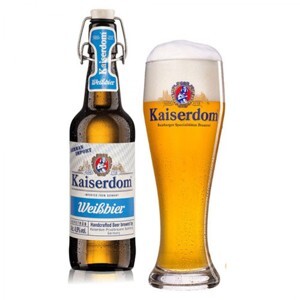 Bia Kaiserdom Weissbier 4.9% Chai 500ml