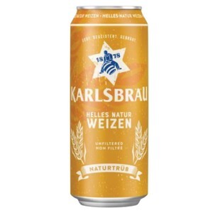 Bia Karlsbrau Helles Natur Weizen 5,2% Đức – 24 lon 500ml