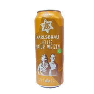 Bia Karlsbrau Helles Natur Weizen 5,2% Đức – 24 lon 500ml