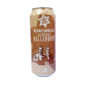 Bia Karlsbrau Naturubes Kellerbier 5,2% Đức – Thùng 24 Lon
