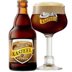Bia Kasteel Donker 11% Bỉ - chai 330ml