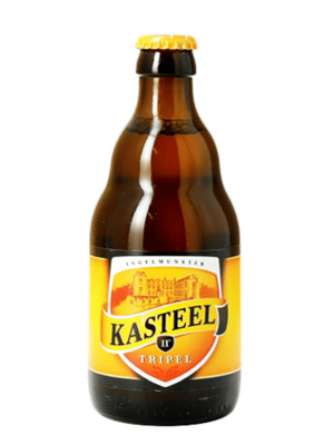 Bia Kasteel Triple 11% Bỉ chai 330ml thùng 24 chai