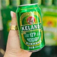 Bia Kelandi 12oP 4.5%vol lon 330ml nội địa Trung