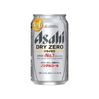 Bia Không Cồn Asahi Dry 350Ml