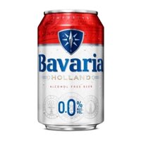 Bia không cồn Hà Lan Bavaria 0% – Lon 330ml - Thùng 24