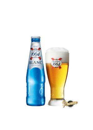 Bia Kronenbourg 1664 Blanc 5% - Chai 330ml, Thùng 24 Chai