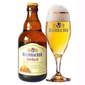 Bia Kulmbacher Edelherb 4.9% - chai 330ml