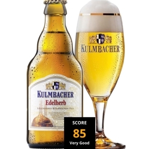 Bia Kulmbacher Edelherb 4.9% - chai 330ml