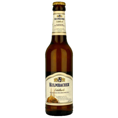 Bia Kulmbacher Edelherb 4.9% - chai 330ml