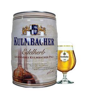 Bia Kulmbacher Pils Edelherb 4.9% – Bom 5 Lít