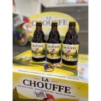 Bia La chouffe Belgian Blonde Beer 8% - Thùng 24 chai 33cl