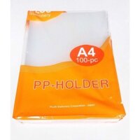 Bìa Lá Nhựa A4 Plus PP Holder - XẤP 100 CÁI