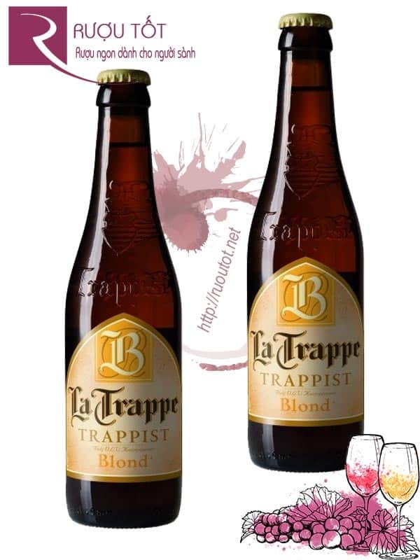 Bia La Trappe Blond 6,5% - chai 330 ml