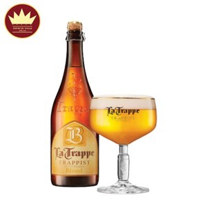 Bia La Trappe Blond 6.5% – Chai 750ml – Thùng 6 Chai
