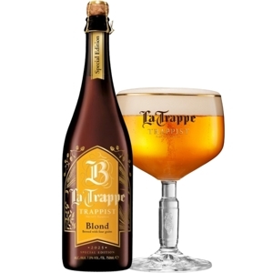Bia La Trappe Blond 6,5% – Chai 750ml – Thùng 6 Chai