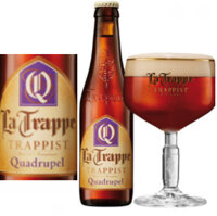 Bia La Trappe Quadrupel 330ml x 24 chai  nhâp khẩu nguyên thùng từ Hà Lan