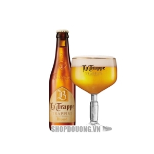 Bia La Trappe Trappist Blond chai 330ml (6.5%)