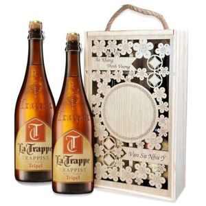 Bia La Trappe Triple - Chai 750ml, Thùng 6 chai