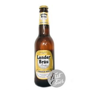 Bia Lander Brau Premium Beer 4.9% Hà Lan - 24 lon x 330ml
