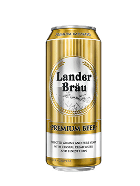 Bia Lander Premium Beer 4.9% Hà Lan - 24 lon x 500ml