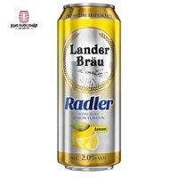 Bia Lander Brau Radler 2% Hà Lan – 12 lon 500ml giá tốt