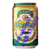 Bia Lào Beerlao lager thùng 24 lon 330ml