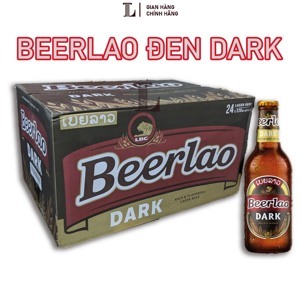 Bia Beerlao Dark Lager 6.5% – Chai 330ml, thùng 24 Chai