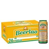 Bia Lào vàng/ Beerlao Prenium Lager – thùng 24 lon 500ml